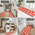 thumbnail image 5 of Red Chicken Pattern Kitchen Rugs Sets Of 3,Kitchen Runner Rugs Non Skid Washable,Decorative Kitchen Floor Mats for Kitchen,Sink,Laundry,17"x30"+ 17"x47" + 17"x59", 5 of 6