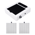 thumbnail image 1 of Extractor De Polvo De Uñas Profesional 80w Con 2 Filtro Blanco, 1 of 5