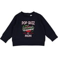 thumbnail image 2 of Inktastic Pop Quiz Mom Best Teacher Baby Sweatshirt, 2 of 4