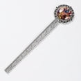 thumbnail image 2 of Minced flower Book Accessories: Vintage Silver Lace-Edged Bookmark - a Gift for Readers and Book Lovers, 2 of 5