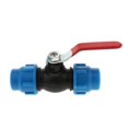 thumbnail image 4 of Válvula de Bola 3/4 Plástico Grifo Llave Agua para Jardín Acuario Caudal Conector Tubo de Riego - Núcleo de acero de 20 mm Baoblaze válvula de bola para tubería de riego, 4 of 6
