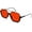 Black Frame - Red Lens, variant on Retro Oversized Aviator Sunglasses for Women Men Square Double Bridge Pilot Sun Glasses 70s Trendy Shades