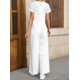 thumbnail image 4 of Mono de mezclilla Cicy Bell para mujer, casual, ajustable, con tirantes anchos, pantalones vaqueros holgados y largos con bolsillos, 4 of 7
