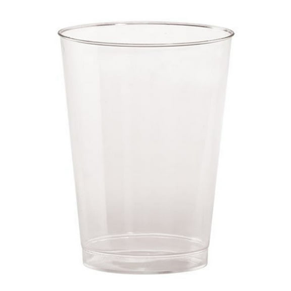 Nicoel Fantini's Hanna K. Signature 7oz Disposable, unbreakable Tumbler Heavyweight Clear Plastic 20/Pack for Elagant Parties, Weddings & All Occasions: 25 Packs