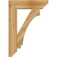 thumbnail image 3 of Ekena Millwork 6"W x 28"D x 40"H Imperial Slat Rough Sawn Bracket, Western Red Cedar, 3 of 4