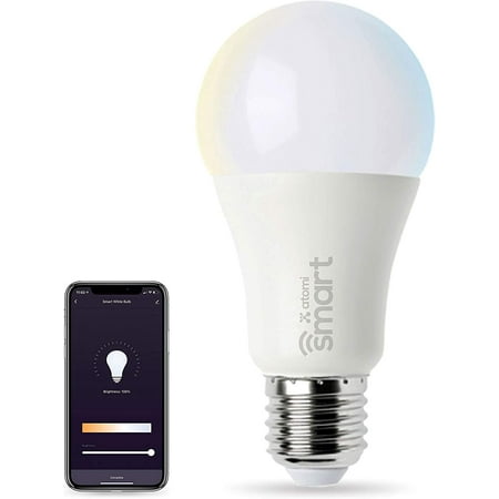 

Atomi AT-1291 Smart WiFi LED Bulb with Dimmable and Tunable White Light 2700K-6000K White