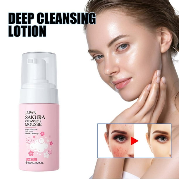 Fiudx Limpiador Suave, Hidratante Exfoliante para Manos, Fórmula Que Reduce Los Poros, Propiedades Que Controlan La Grasa para Una Piel Suave, Rutina Diaria de Cuidado de La Piel, Ideal para Todo Tip