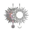 thumbnail image 2 of 6pcs Sublimación Wind Spinner Espacios en blanco 3d Wind Spinners Colgante Win, 2 of 5