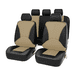 thumbnail image 1 of Fundas De Asiento De Coche Cuero color beige, 1 of 4