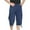 Blue, variant on AXXD Men Shorts Zipper Pocket Summer Casual Pure Color Outdoors Pocket Beach Work Trouser Cargo Shorts Clearance