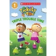 thumbnail image 1 of Pre-Owned Tickety Toc: Triple Trouble Time - Picture Clue Reader (Paperback) 0545614732 9780545614733, 1 of 1