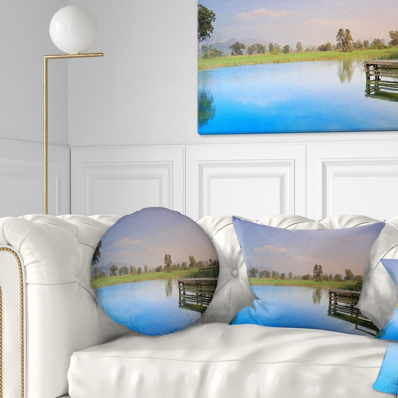 18 x 18 Sofa Designart CU11777-18-18 Wetland of NAM Sang Wai Blue Seascape Throw Cushion Pillow Cover for Living Room 18 x 18 Sofa Designart CU11777-18-18 Wetland of NAM Sang Wai Blue Seascape Throw Cushion Pillow Cover for Living Room