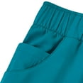 thumbnail image 3 of Scrubs for Women Set: V-Neck Top & Stretch Straight Leg Pants for Medical Work Nursing Healthcare Yoga Scrub Matching Sets, 3 of 4