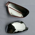 thumbnail image 4 of For 307 Door Side Wing Mirror Chrome Cover Rear View Cap Accessories, 4 of 5