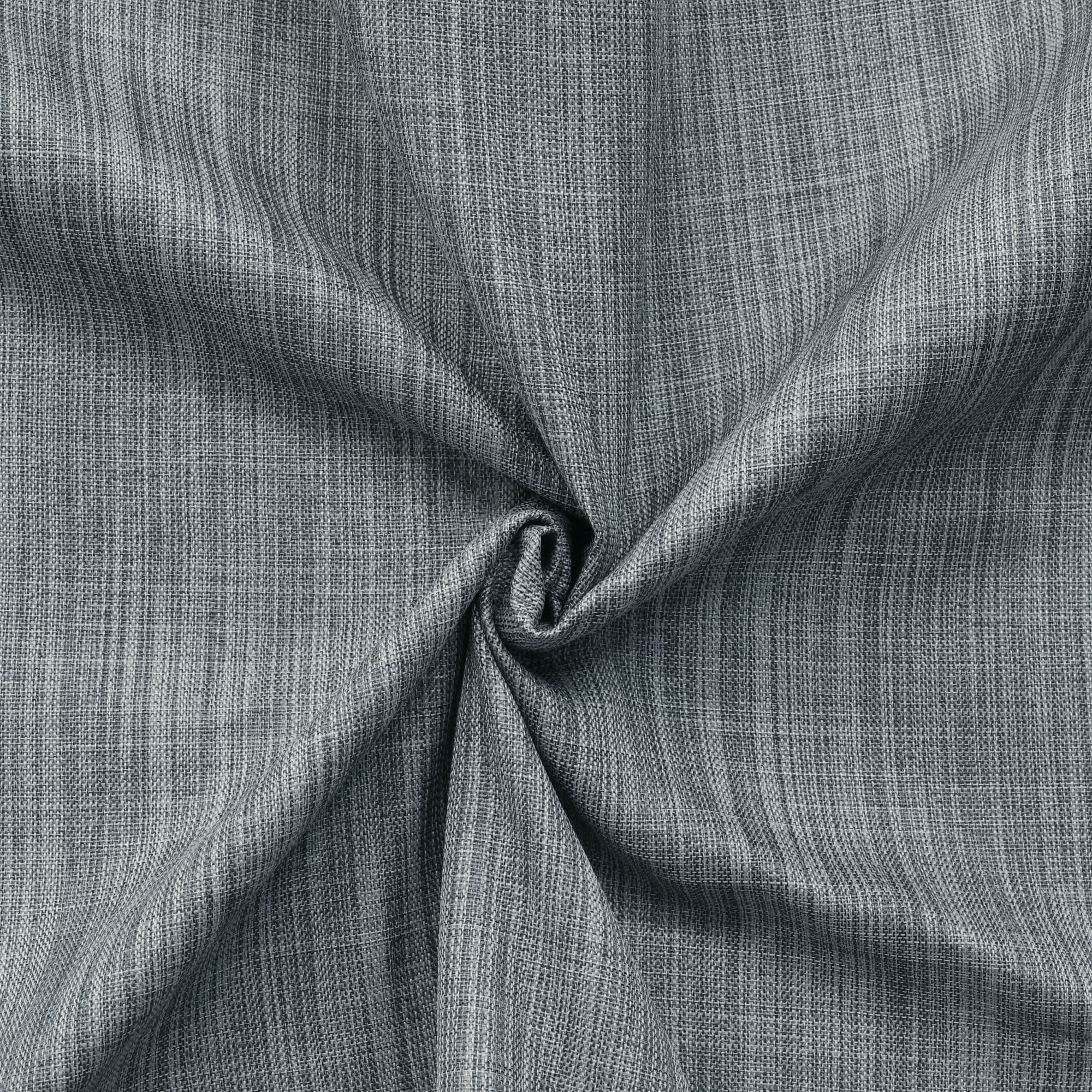 Loft Living Brent Room Darkening Grommet Indoor Curtain 52 x 63 in Grey