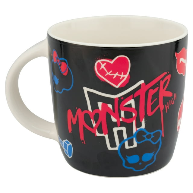 Taza de Cerámica Diseño Monster High Ambient 21 con Caja de Regalo 470 ML