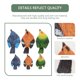 thumbnail image 2 of unbranded 6Ud Micro Landscape Adorno De Pájaros Simulados Para De Bonsái Y Manualidades DIY, 2 of 7
