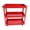Red, variant on Tool Cart, 3-Tier Rolling Mechanic Tool Cart, Heavy Duty Steel Utility Cart with Lockable Wheels for Garage, Warehouse, Workshop