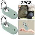 thumbnail image 1 of Funda Silicona 2 Piezas A Prueba Golpes Antiarañazos Con Llavero para SmartTag2() Verde, 1 of 4