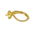 thumbnail image 2 of 20 piezas accesorios para pen tón trasera oro pta bronce Zulema Los Resultados Del Pendiente Leverback, 2 of 6