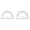 Clear*2/2Pcs, variant on Aoyunhp 3Pcs 3.94 Inch Plastic Protractor with Swing Arm Math Protractor for 180 Degree Angle Measurement Semi Transparent,Suitable for Geometry Classrooms Students