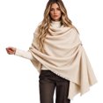 thumbnail image 3 of Unisex Women Men's Scarves Classic Wool Blend Scarf Solid Long Winter Scarf, 3 of 5