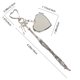 thumbnail image 3 of Llavero de metal para guardar pintalabios de San Valentín, caja de brillo labial con espejo, 2 en 1, ideal para carteras y bolsos., 3 of 7
