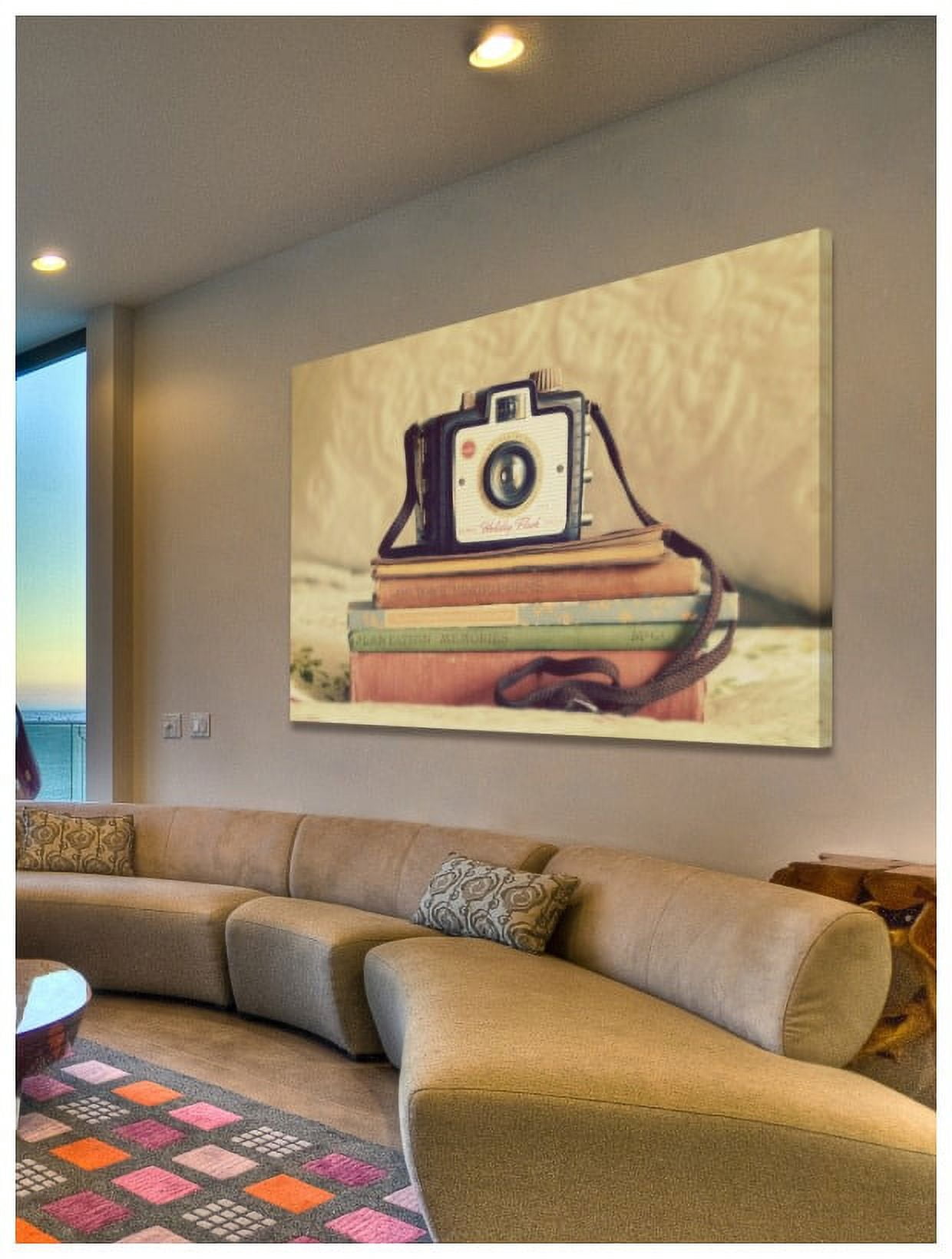 Marmont Hill "Smile" by Robert Dickinson Painting Print on Canvas