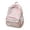 Pink, variant on Polka Dot School Backpack, Multi-Pockets Lace Trim Backpack, Large Capacity Schoolbag for Student College, Yellow