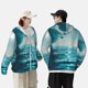 thumbnail image 4 of Fotbe Turquoise Ocean Reflection Chaqueta con Protección Solar UPF 50+ para Hombre y Mujer, Camisa con Capucha y Bolsillos-3X-Large, 4 of 7