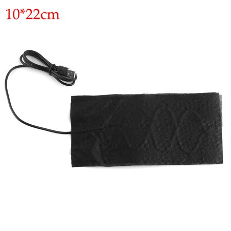 Vest Jacket Thermal  Infrared Fever Electric 5V Heating Film  Heating Pad Warmer Mat Carbon Fiber 10X22CM