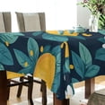 thumbnail image 5 of Yayeee Tablecloths 60" x 108" Rectangle Wrinkle Resistant Party Table Cover, Lemon Leaves, 5 of 8