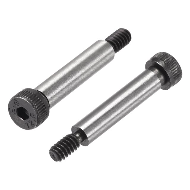 Uxcell Alloy Steel Socket Head Uxcell Shoulder Bolts 1-1/4" x1/4" Shoulder #10-24 Thread Thread 10 Pack