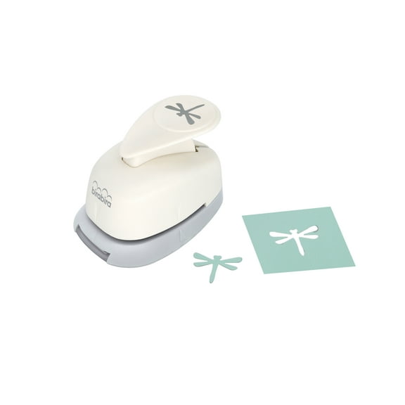 Bira Craft 5/8 inch Dragonfly 2 Shape Lever Action Craft Punch for Paper Crafting Scrapbooking