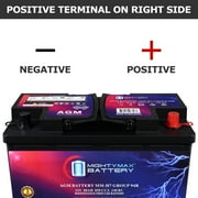MM-H7 Start and Stop Car BCI Group Size 94R 12V 80AH, 140RC, 850 CCA Rechargeable AGM Car Battery