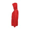 thumbnail image 1 of 2786 - Chaqueta acolchada con capucha resistente al agua y viento para mujer (Negro/amarillo) 2786 UTRW3425_blackbrightyellow, 1 of 1