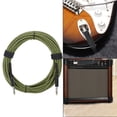 thumbnail image 3 of Cable universal eléctrico ajustable para guitarra JadeshayMX negro y verde, 3 of 5