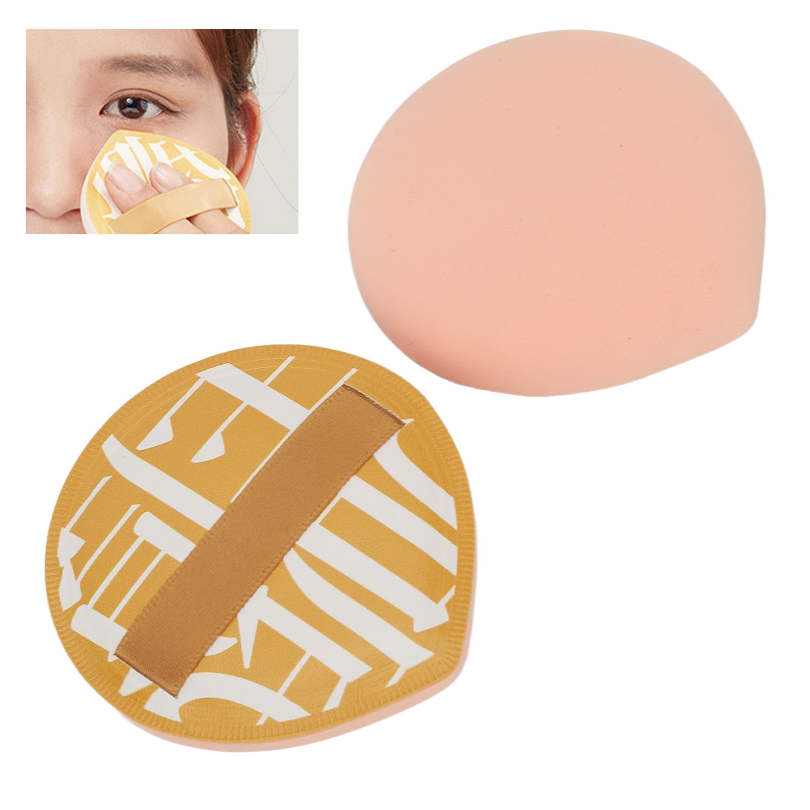 Ultra Soft Powder Puff Sponge 2 Pcs Wet Dry Resilience Portable Thickening Pressed Powder Puff For Makeup Fine And Soft Walmart