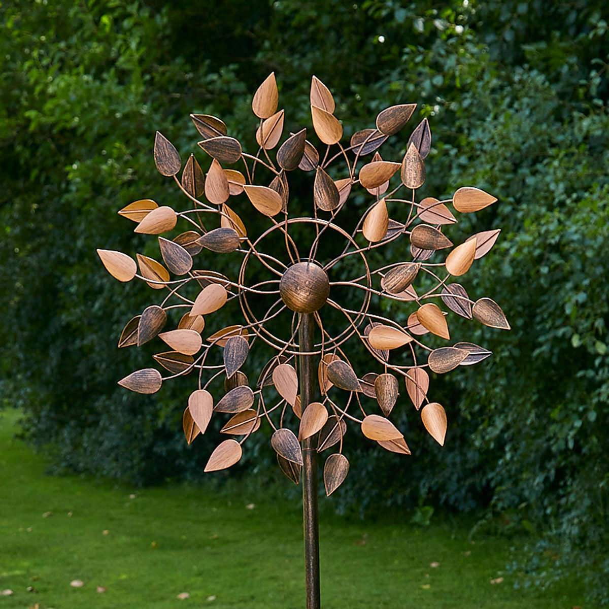 BRAND NEW 54" LONG HANGING WIND SPINNER YARD DECORATION 