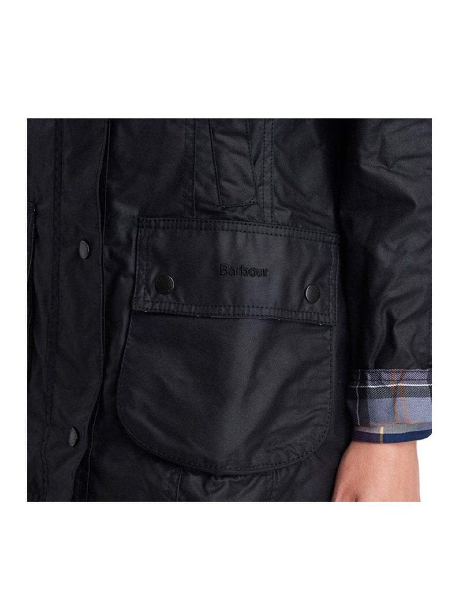 ジャケット BARBOUR Women Jackets LWX0667 LWX BK11 Black Barbour Women's Beadnell® Waxed Jacket Black LWX0667 BK11