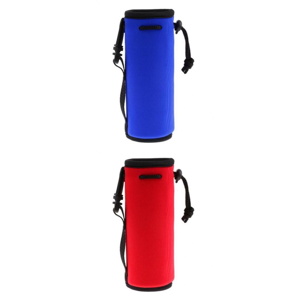 2Pieces Water Bottle Sleeve 16oz Neoprene Insulated Drink Bottle Cover  Carrier 