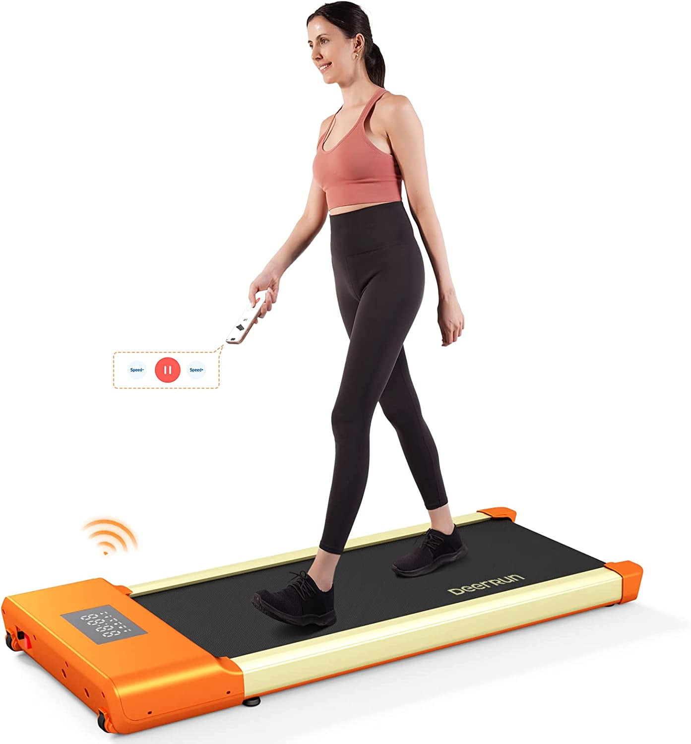 SSPHPPLIE Walking Pad with APP, Phone Control & Record Data, 2.5HP