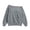 LL28-Gray, variant on Contrast Layered Off-Shoulder Tops for Women Oversized Slouchy Sweatshirt Womens Blouses with Faux-Tank Trim Autumn/Winter Warm Fleece Tops for Daily or Travel