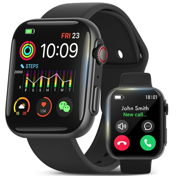 Reloj inteligente Zombazi de 1.98 pulgadas para Android y iPhone con más de 100 modos