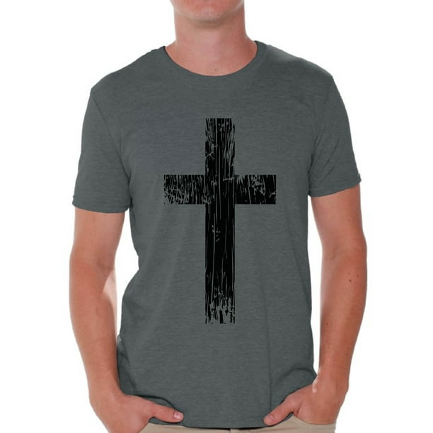 Awkward Styles - Awkward Styles Black Cross T Shirt for Him Christian ...