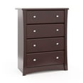 thumbnail image 1 of Commode à 4 Tiroirs Crescent de Storkcraft, 1 of 13