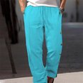 thumbnail image 2 of Zszcpp Work Pants Men Comfortable Sweat Long Athletic Bright Brief Style Relax Lounge Trousers Casual Trouser, 2 of 6