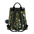thumbnail image 2 of FORMRS Women's Travel Backpack Purse Anti-Theft Hidden Pockets Casual Shoulder Bag, Green Flowers Pattern, 2 of 7