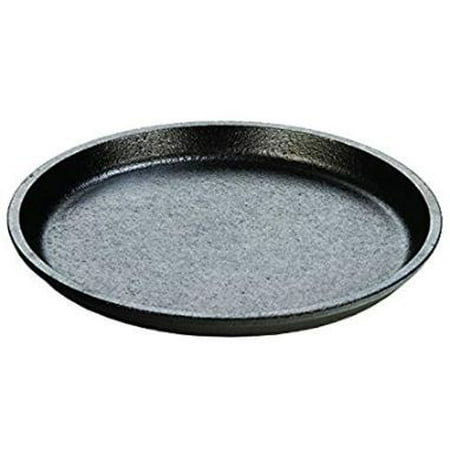 Lodge Logic 7” Round Serving Griddle Seasoned Cast Iron, L5OGH3