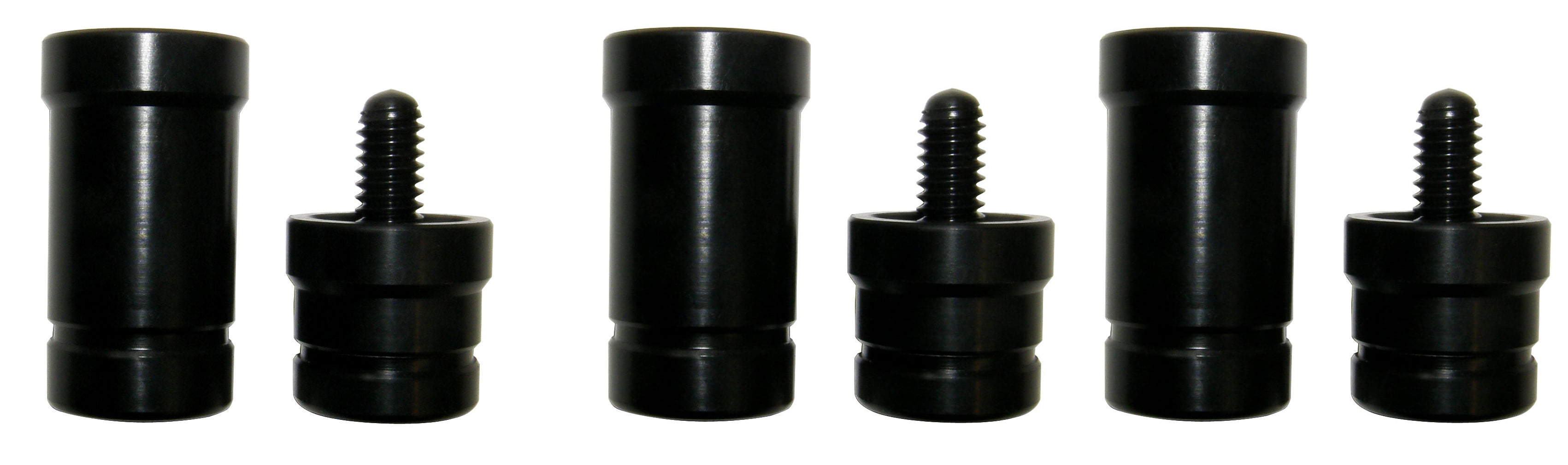 TNT 4 Inch Black Mid Extension for your pool cue 5/16-18 Joint. 